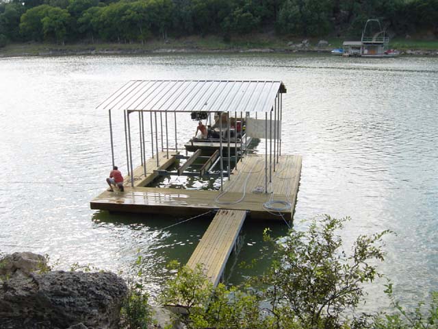 Dock - Installing Anchors.jpg